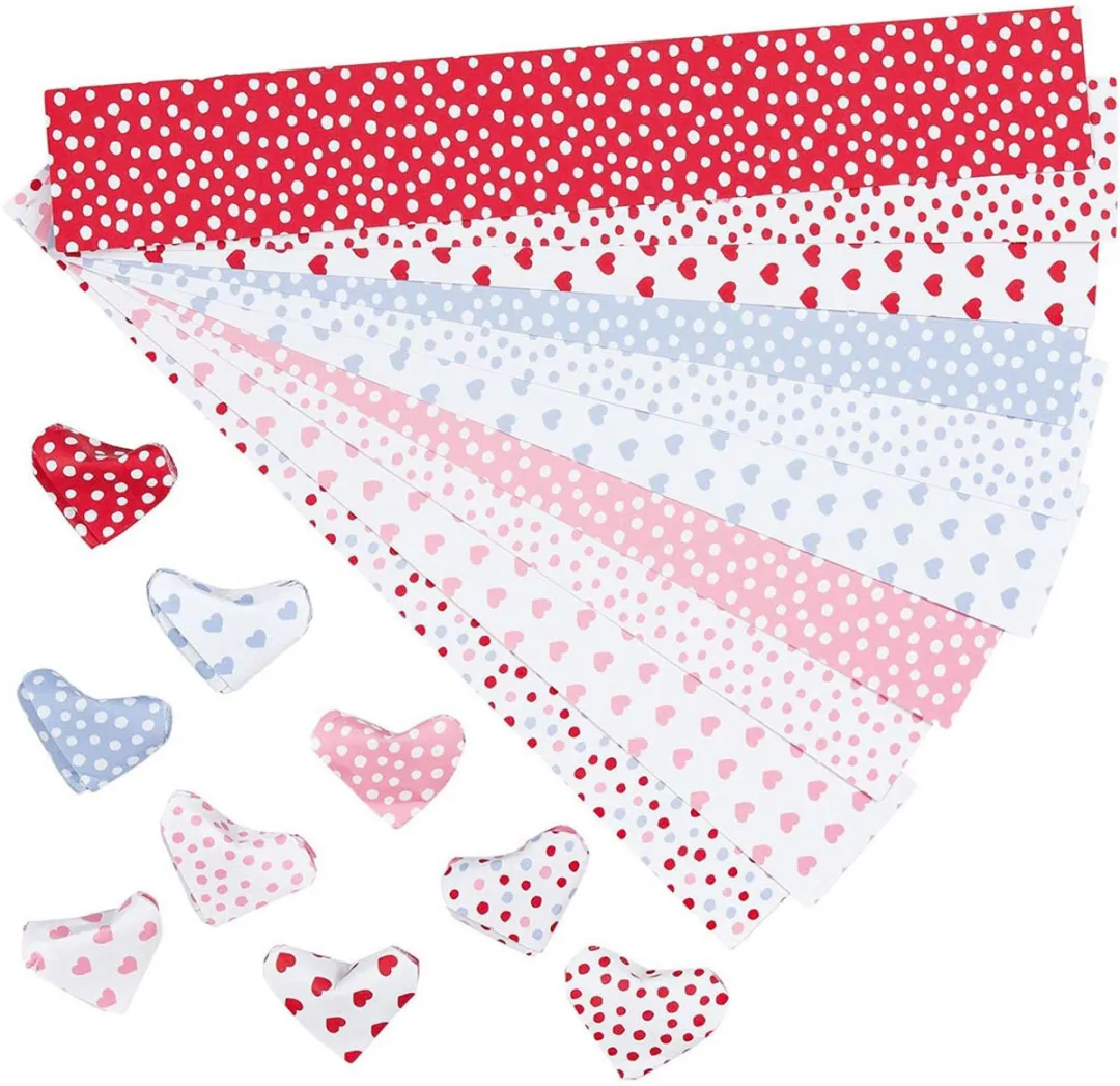 Goki Origami Harten Multicolor - 80 Strips