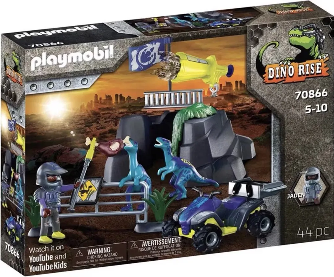 Playmobil 70866 Dino Rise Avonturen van Jaden Speelset - Veelkleurig