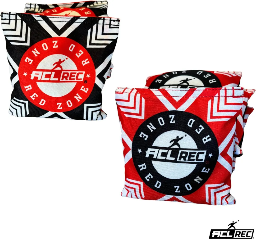 Wicked Wood Games RED ZONE Cornhole Bags 200010001
