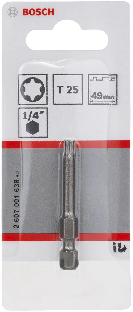 Bosch XH-TORS/T25 Torxbits - T25 - 1 Stuk