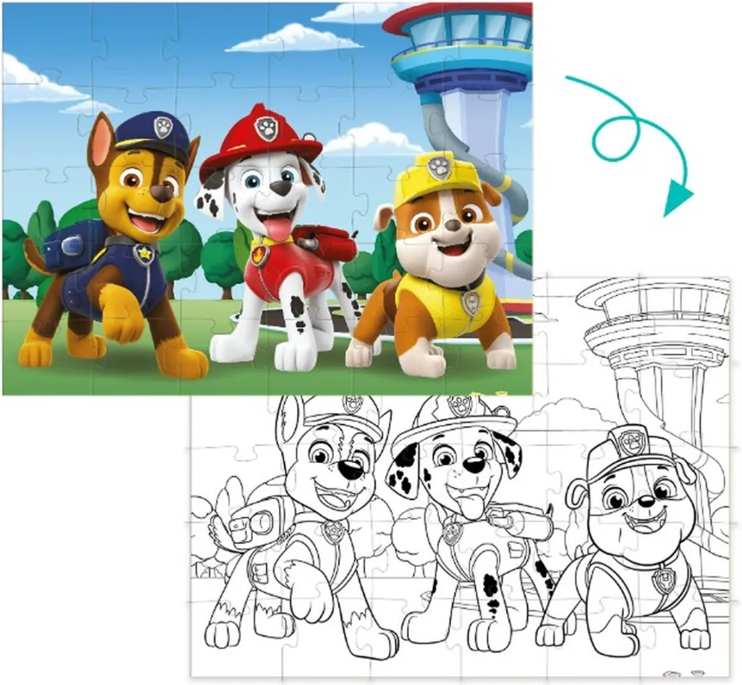 Dodo Toys Paw Patrol Puzzel 2in1 30 Stuks