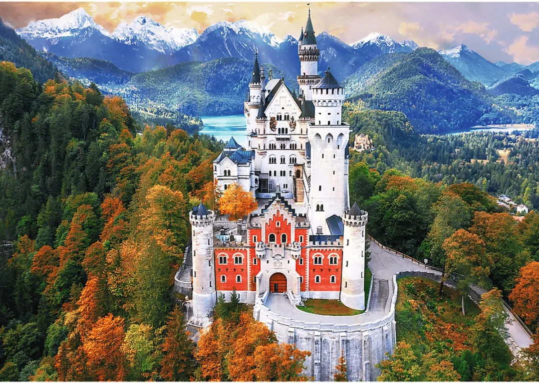 Trefl Puzzel Neuschwanstein Castle 1000 Stuks - Multicolor