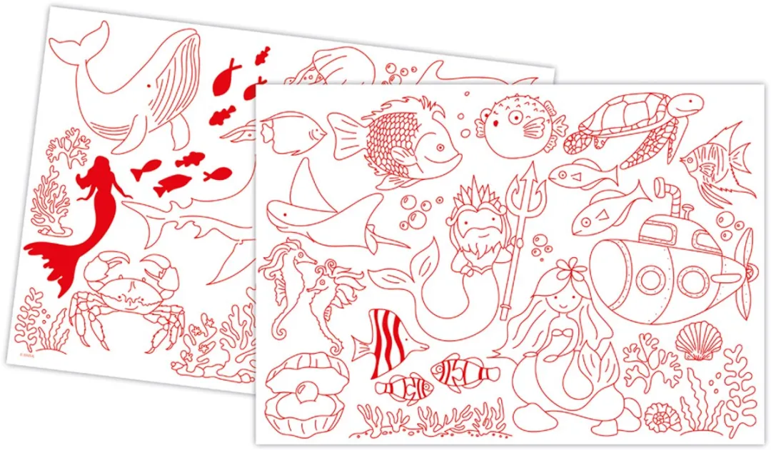 Kreul Window Color Magic Sea Raamverf - Complete set