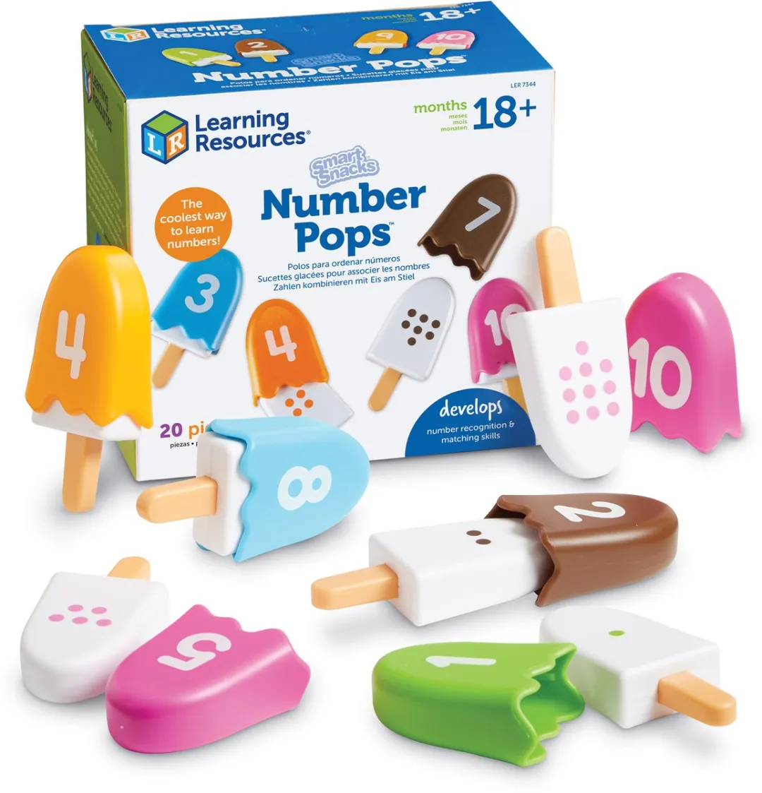 Learning Resources Smart Snacks Getallen IJsjes 20-delig