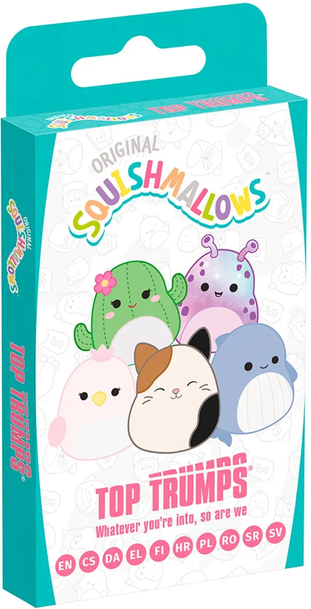Squishmallows Top Trumps Kaartspel