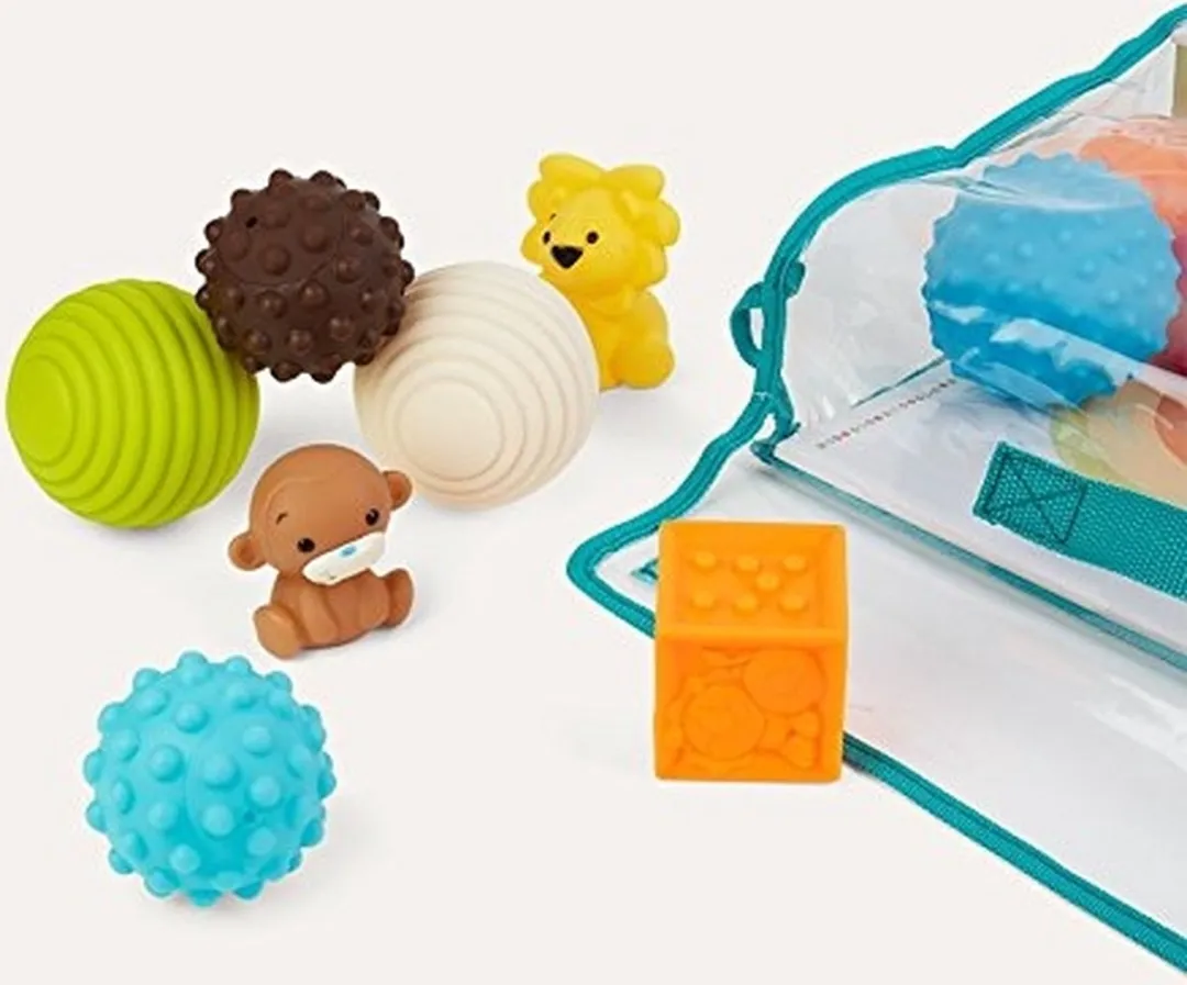 Infantino Sensory Balls Blocks & Buddies Set BK-05373 - Multicolor