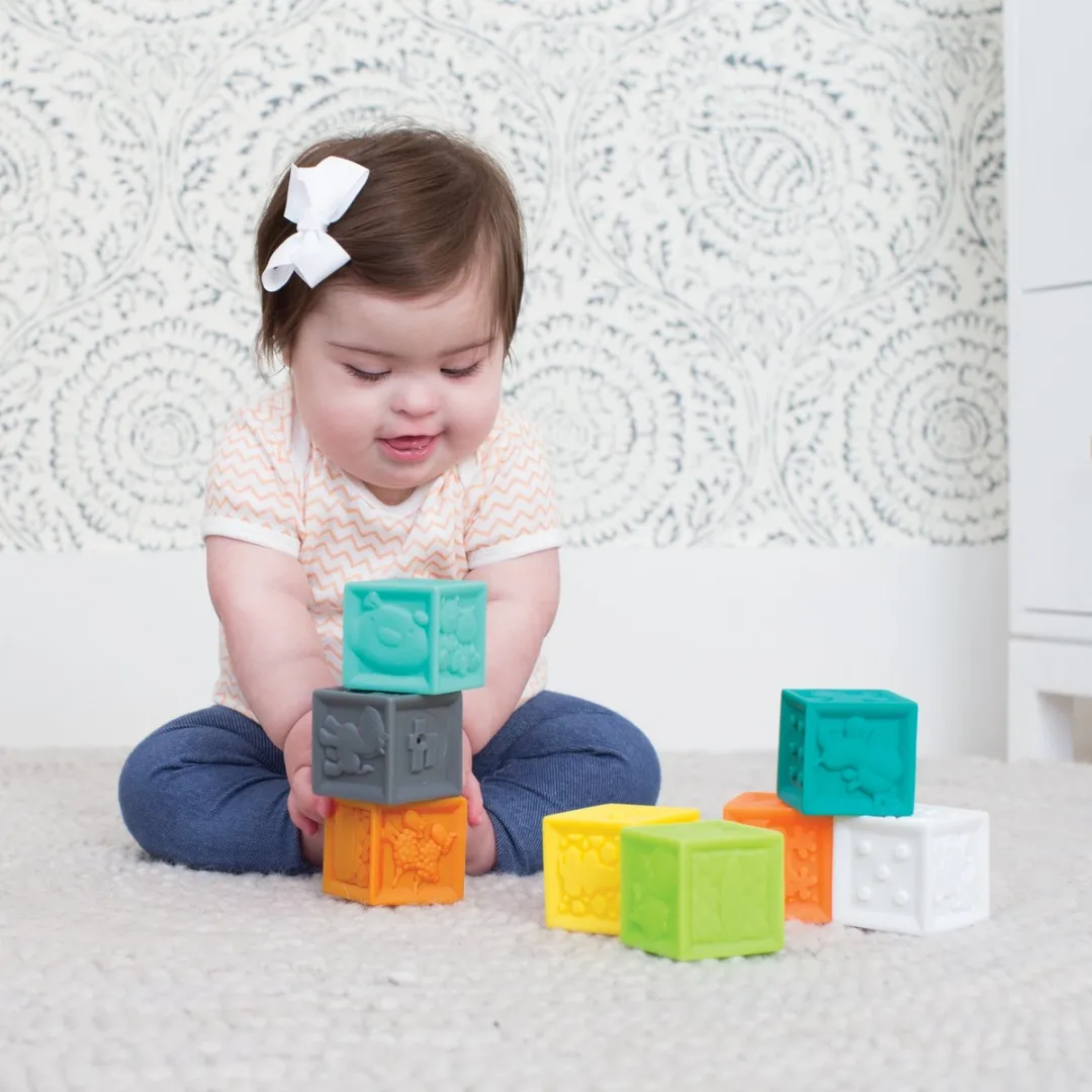 Infantino Sensory Balls Blocks & Buddies Set BK-05373 - Multicolor - afbeelding 6 van 6