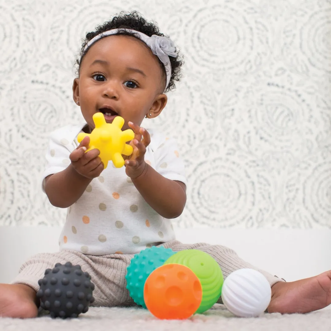 Infantino Sensory Balls Blocks & Buddies Set BK-05373 - Multicolor