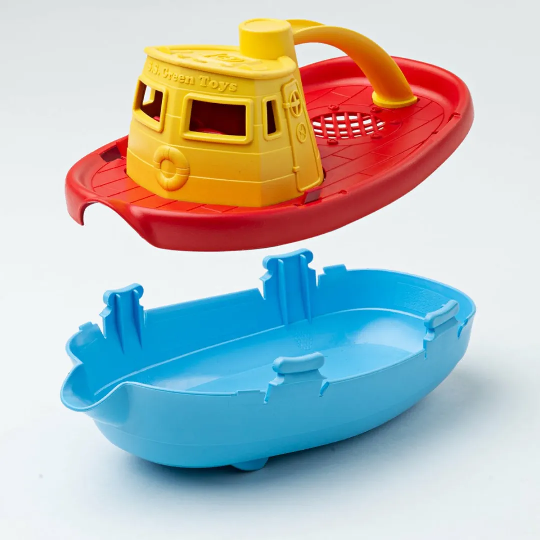 Green Toys Sleepboot 079357 - Zilver