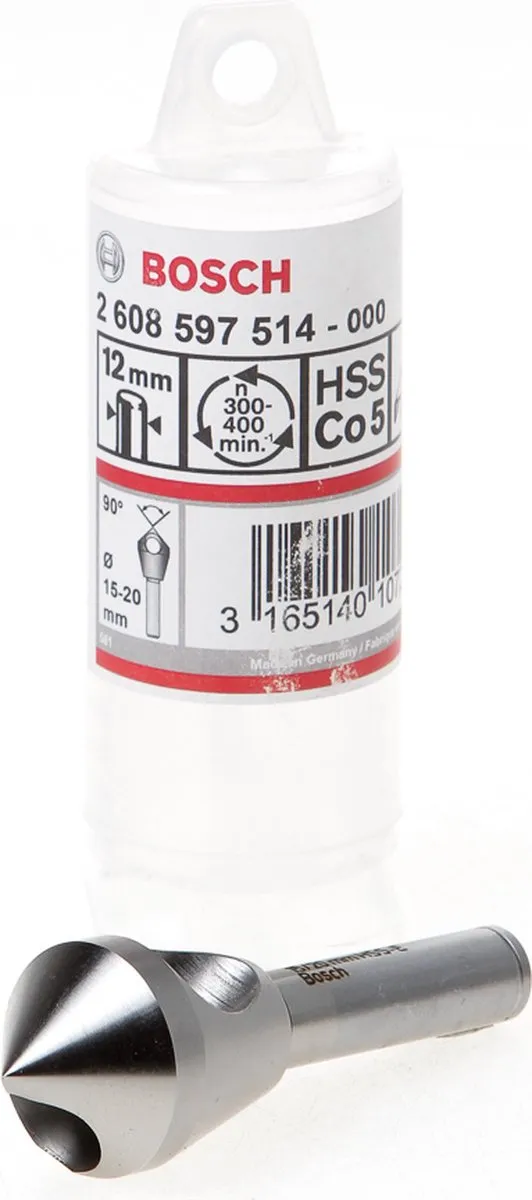 Bosch Verzinkfrees 12mm