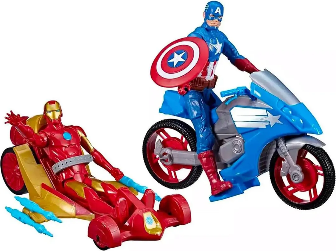 Hasbro Gaming Avengers Titan Hero Series Iron Man & Captain America F3532