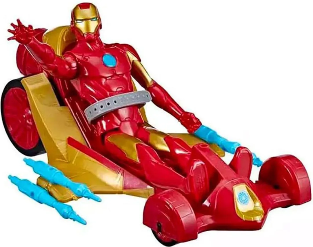 Hasbro Gaming Avengers Titan Hero Series Iron Man & Captain America F3532 - Multicolor