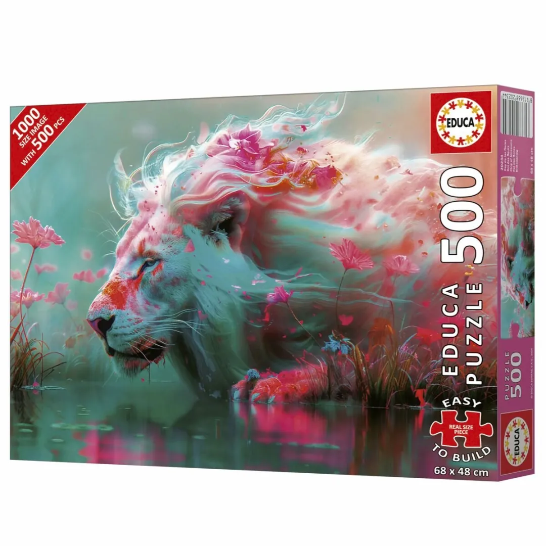Educa Rey de las Flores Puzzel 500 Stuks - Multicolor