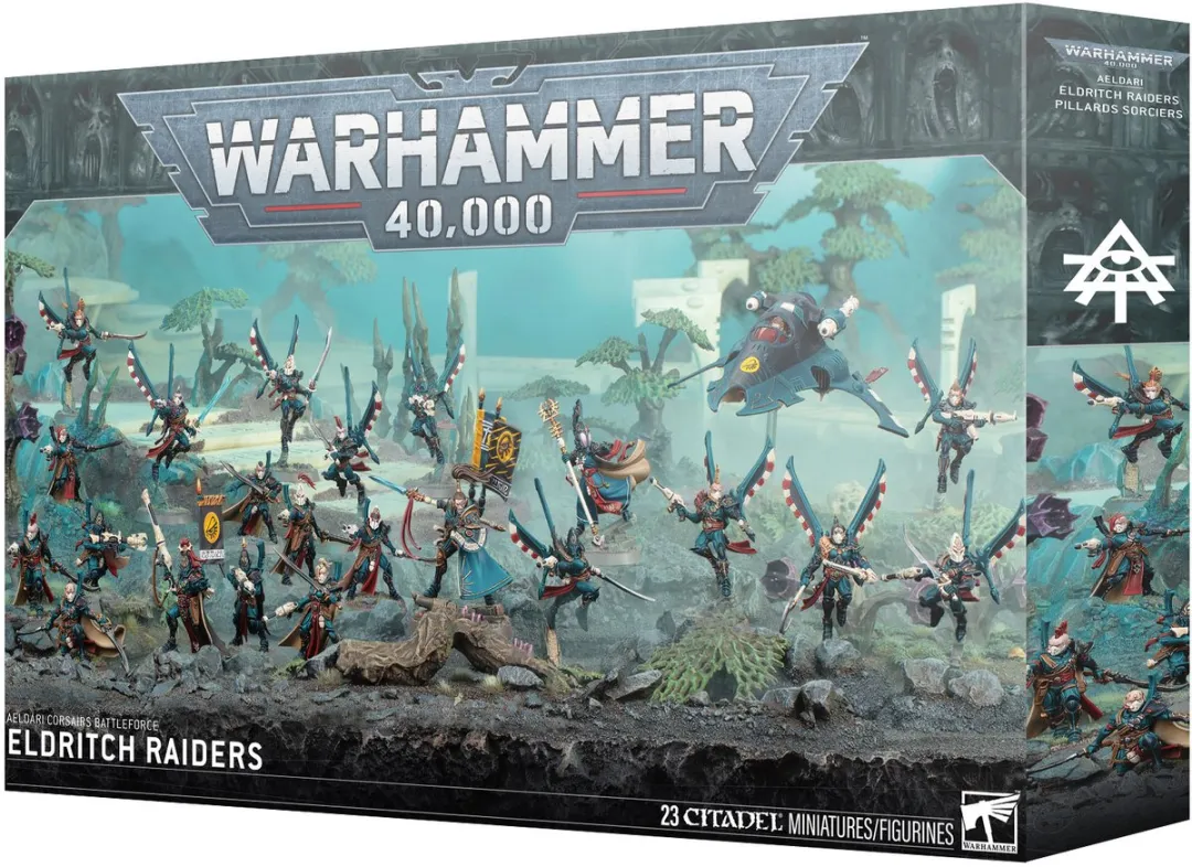 Games Workshop Warhammer Aeldari Corsairs Battleforce Eldritch Raiders
