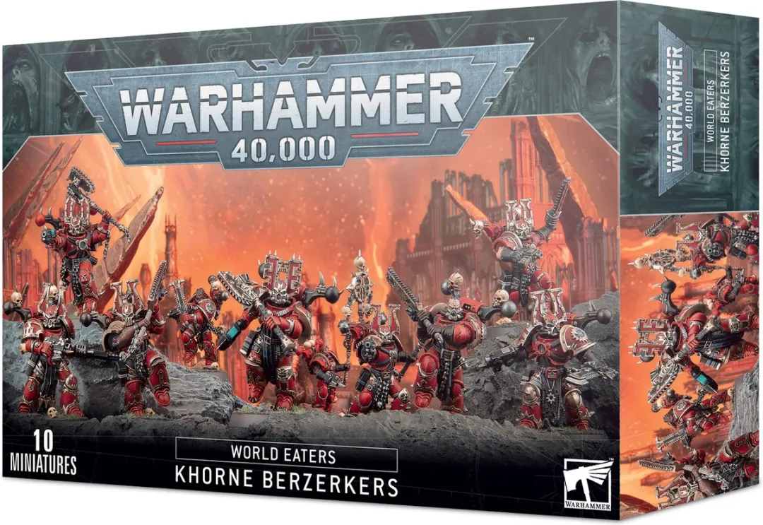 Games Workshop Warhammer 40k Khorne Berzerkers 43-10
