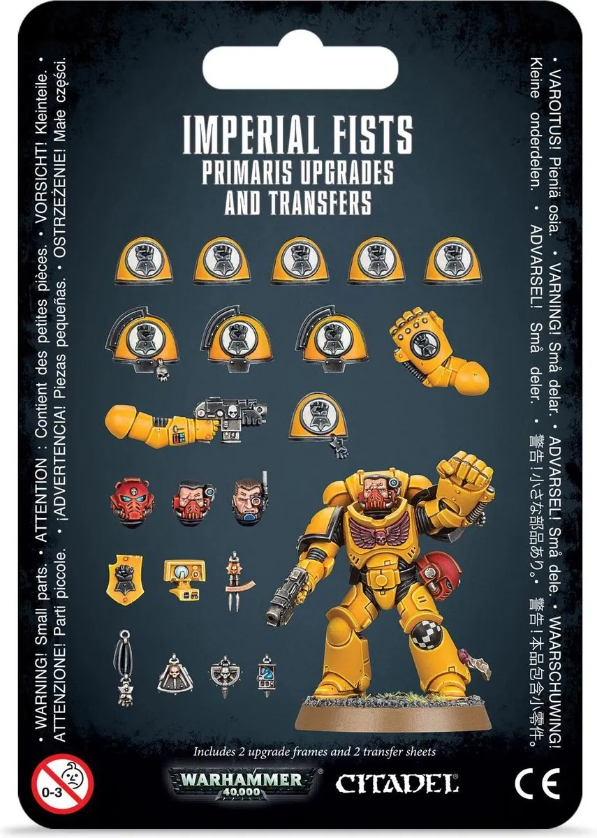 Games Workshop Imperial Fists Primaris Upgrades & Transfers