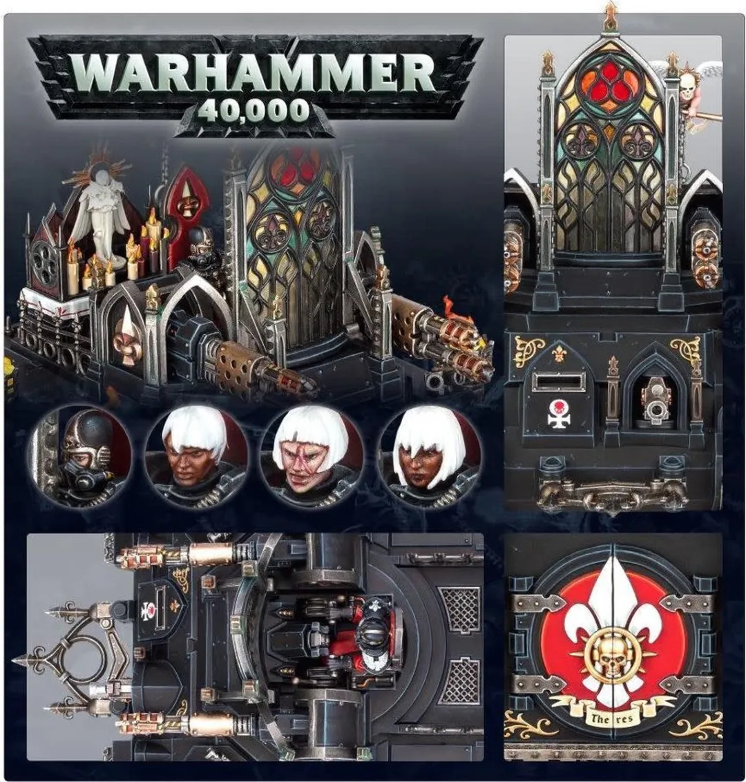 Games Workshop Adepta Sororitas Immolator 105 Onderdelen