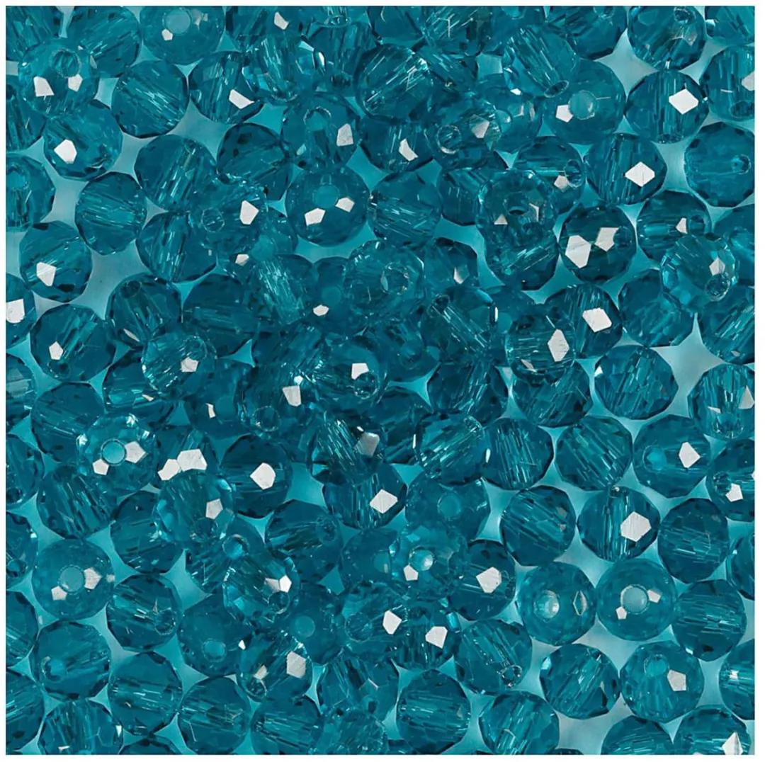 Creativ Company Creotime Kralenset Turquoise 4mm - 45 Stuks