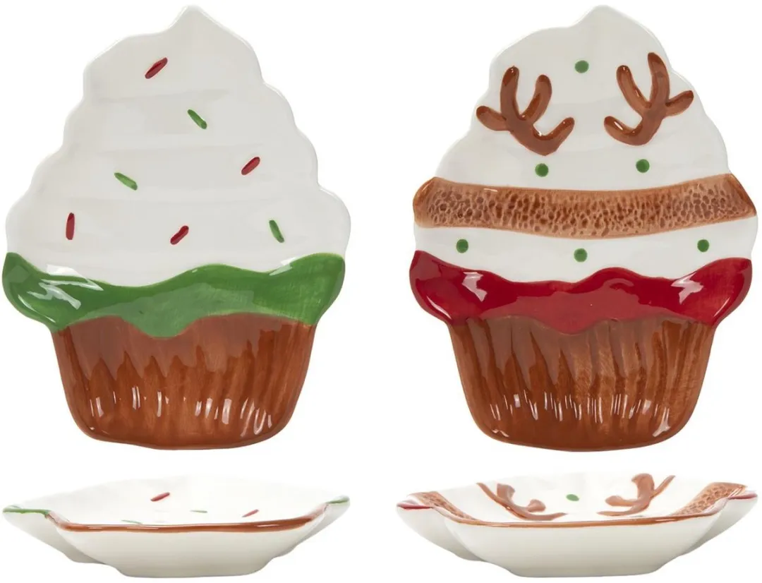 Svenska Living Kerstbord Cupcake Multicolor