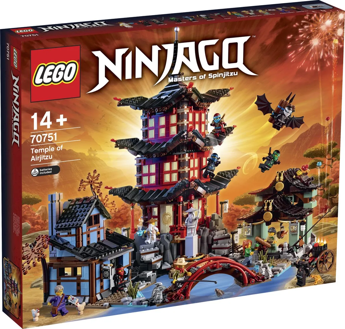 LEGO Ninjago Tempel van Airjitzu 70751