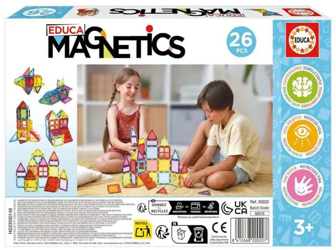 Educa Magnetics 26 Stuks - 20022 Meerkleurig - afbeelding 6 van 6