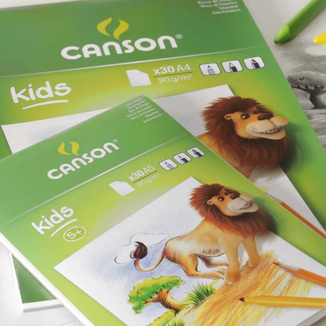 Canson Kids Tekenblok A4 30 Vel - 90 g/m²