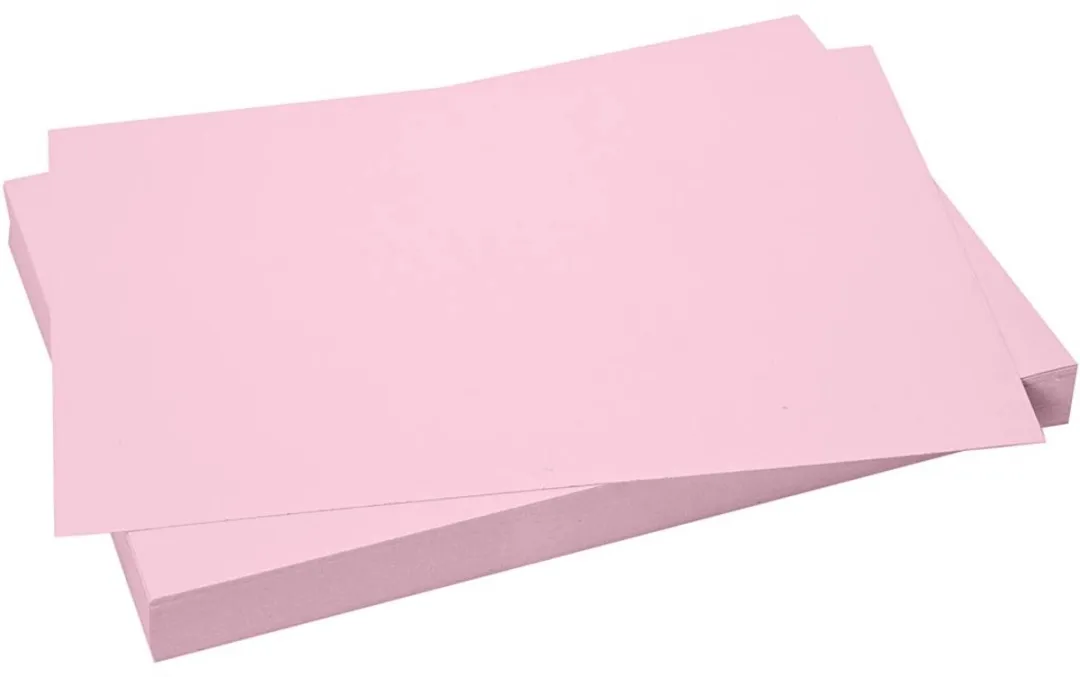 Creativ Company Fotokarton Oudroze 300g - 50x70cm - 10 Stuks