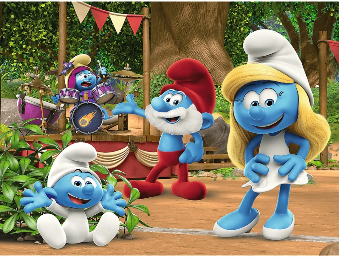 Trefl Smurfenpuzzel 30 Stuks - Meerkleurig