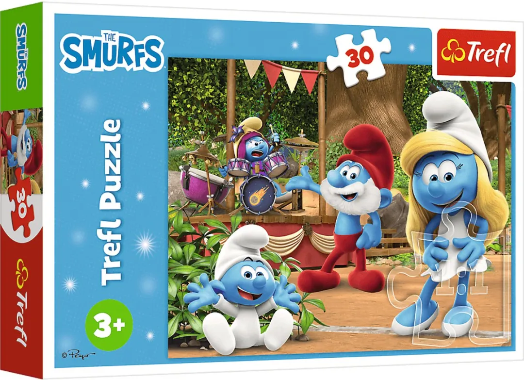Trefl Smurfenpuzzel 30 Stuks