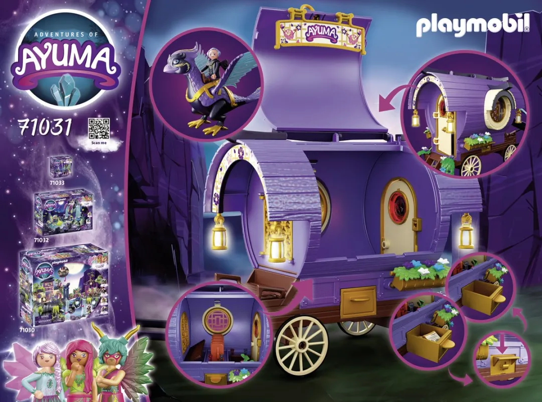 Playmobil Adventures of Ayuma Feeënkoets met Feniks 71031 - afbeelding 6 van 6