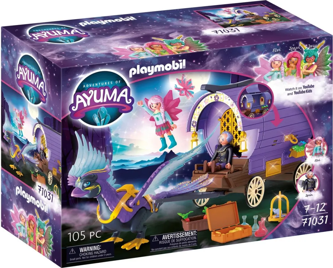Playmobil Adventures of Ayuma Feeënkoets met Feniks 71031