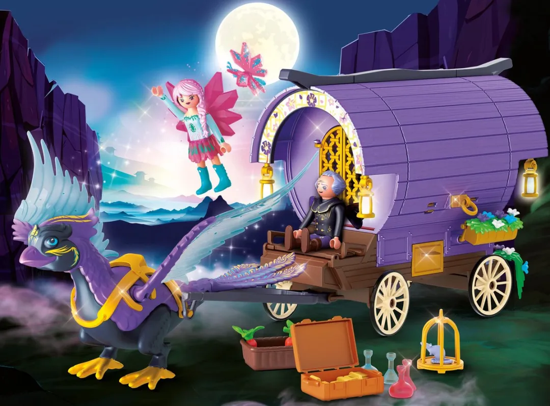 Playmobil Adventures of Ayuma Feeënkoets met Feniks 71031