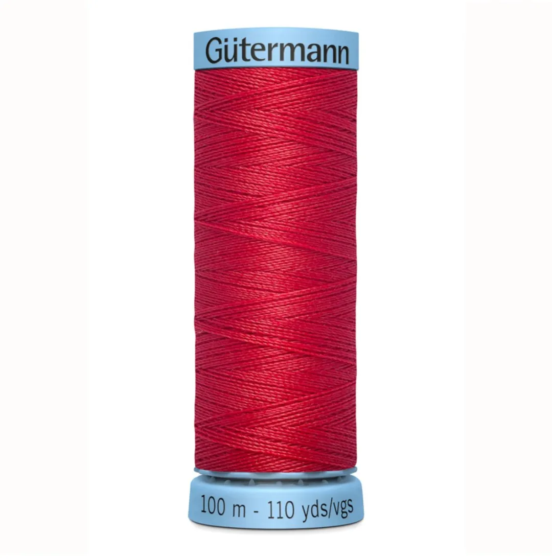 Gutermann Zijde Garen 100m - Kleur 365 Zwart/Grijs/Wit