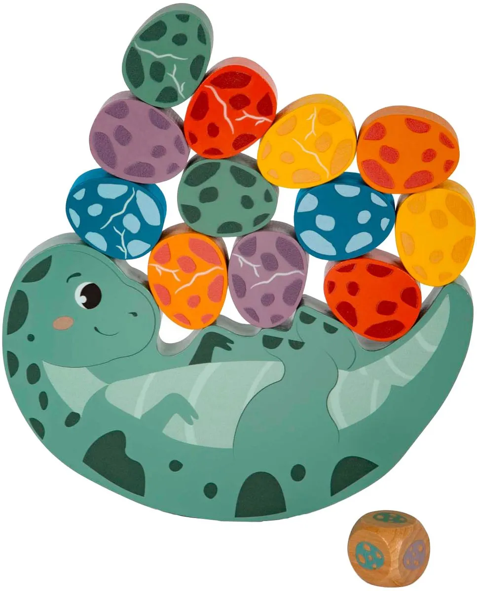 Small Foot Houten Balansspel Dino 14-delig