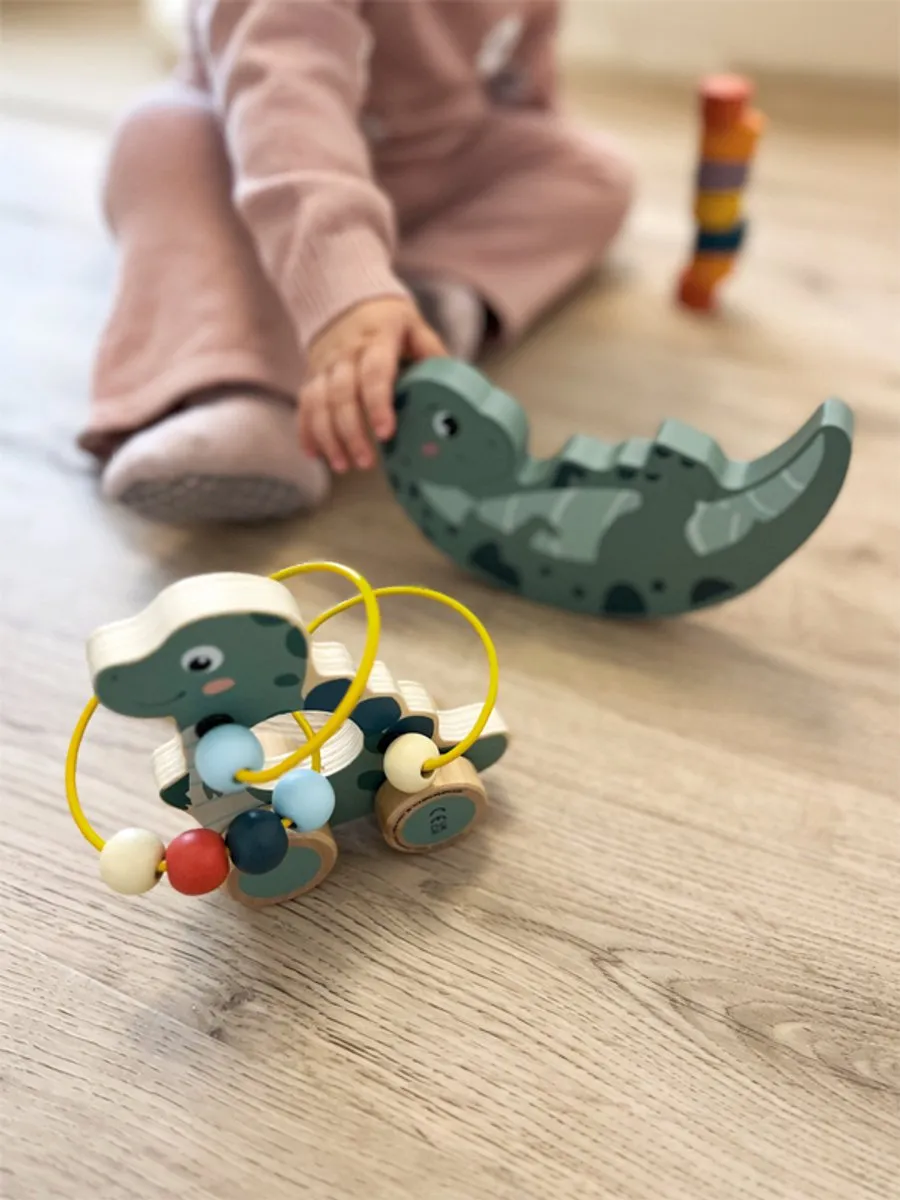 Small Foot Houten Balansspel Dino 14-delig