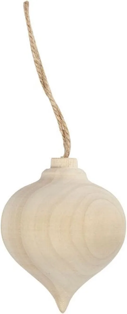 Creativ Company Houten Kerstbal 5,5cm