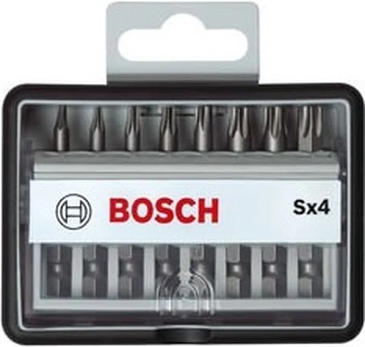 Bosch Robust Line Sx Extra Hard Bitset 49mm - 8-delig - Metaal