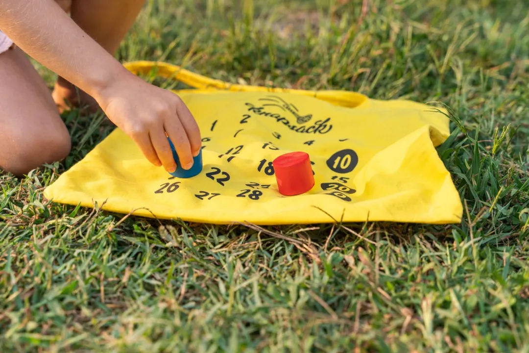 BS Toys Knapsack Behendigheidsspel GA554 - 7 Stukken - 2-6 Spelers