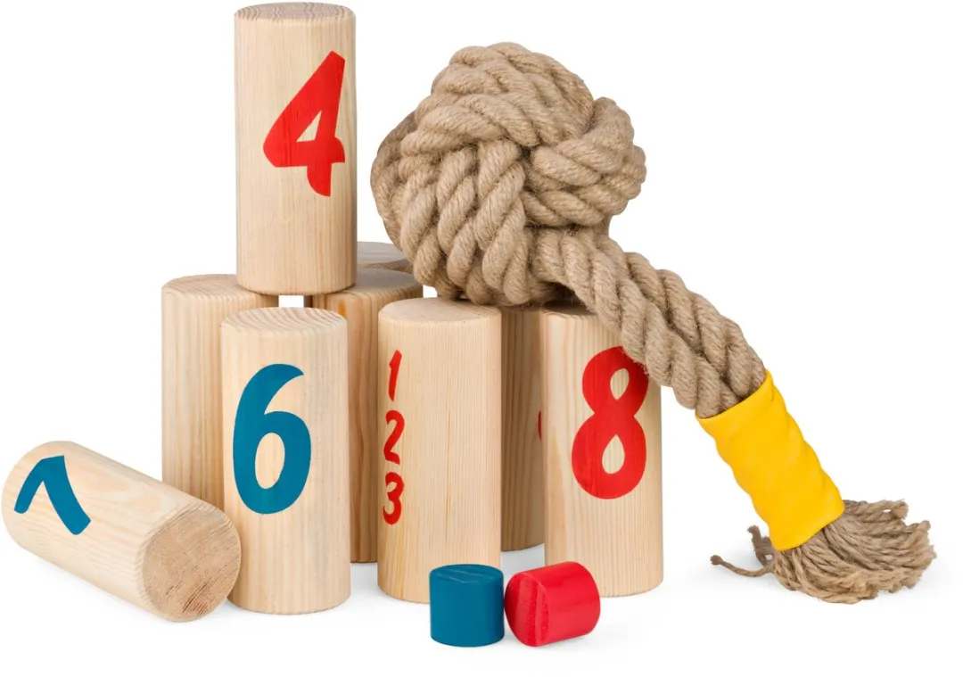 BS Toys Knapsack Behendigheidsspel GA554 - 7 Stukken - 2-6 Spelers