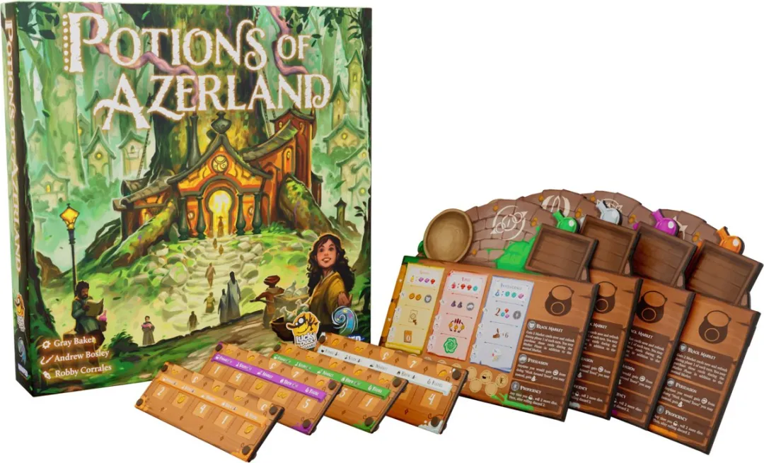 Lucky Duck Games Potions of Azerland Bordspel - 2-4 Spelers