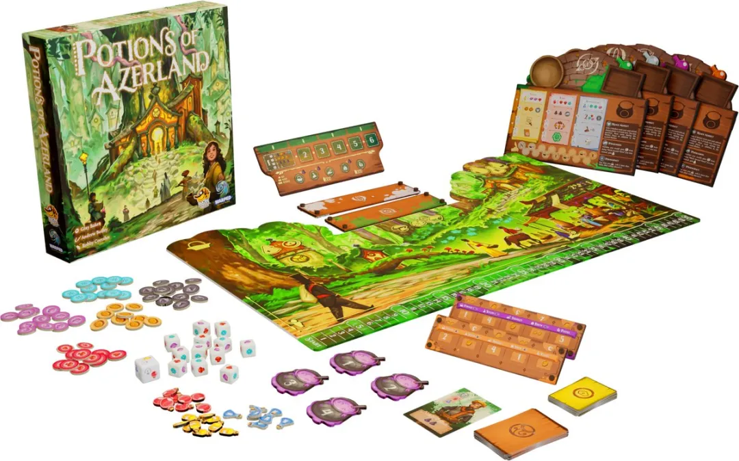 Lucky Duck Games Potions of Azerland Bordspel - 2-4 Spelers