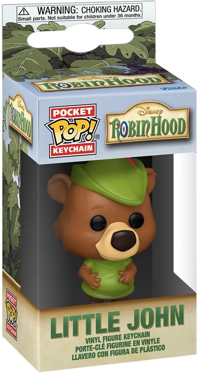 Funko Pop! Disney Robin Hood Little Jon - Sleutelhanger