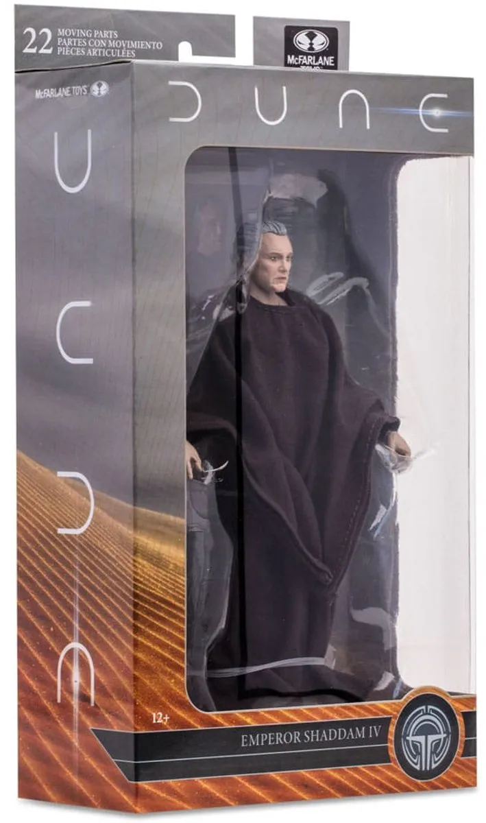 McFarlane Toys Dune Emperor Shaddam IV Action Figure MCF10687 - Multi
