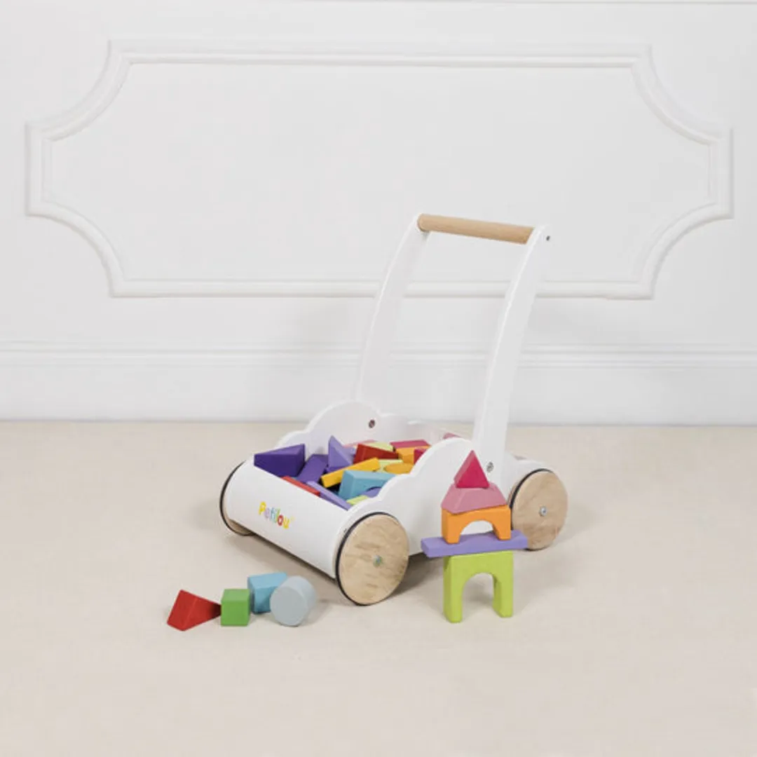 Le Toy Van Rainbow Cloud Walker & Puzzle - Meerkleurig