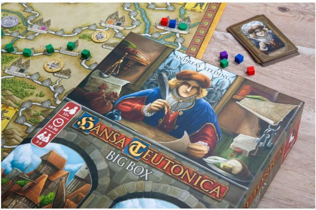 White Goblin Games Hansa Teutonica Big Box Strategisch Bordspel - 12+ jaar