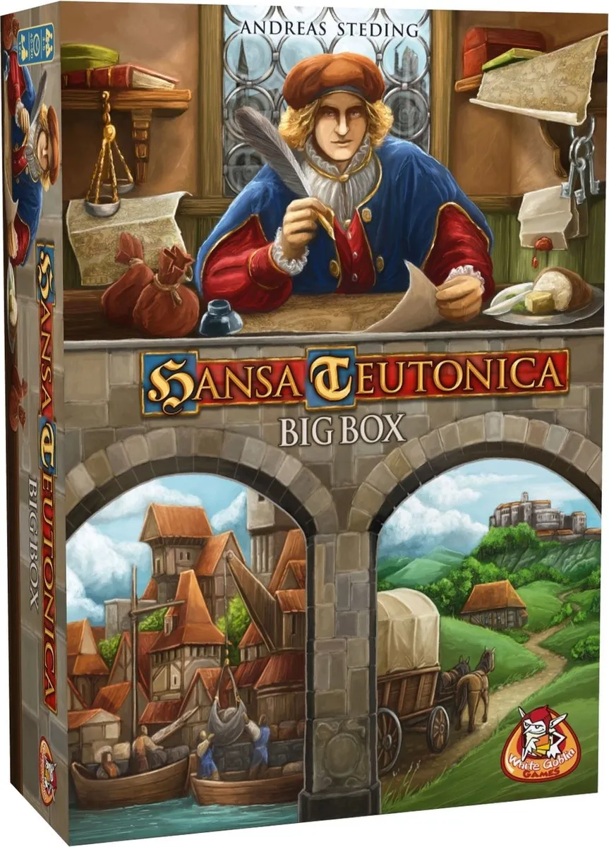 White Goblin Games Hansa Teutonica Big Box Strategisch Bordspel
