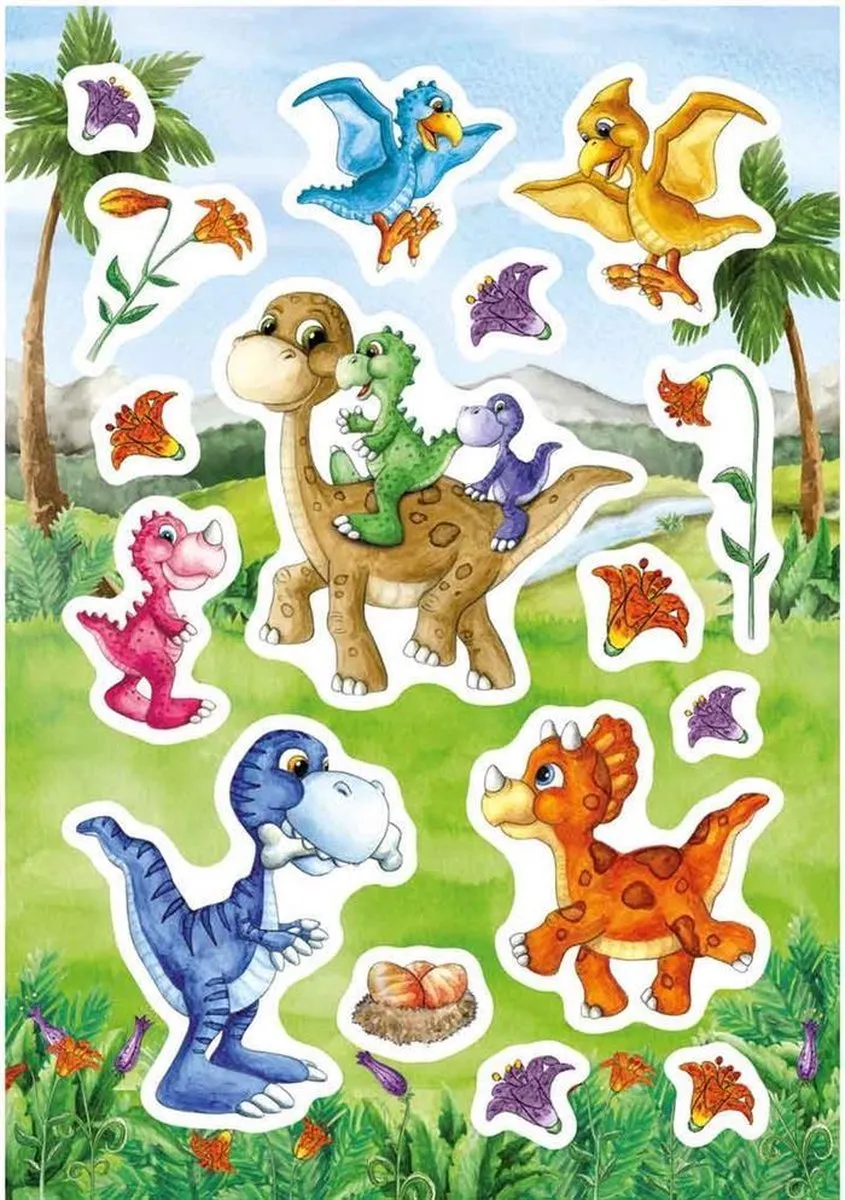 Herma Dino Stickers Folie