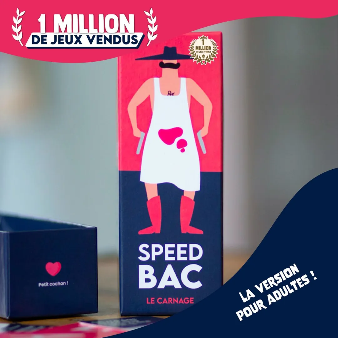 Geronimo Games Speed Bac Le Carnage Party Spel - 2-7 Spelers