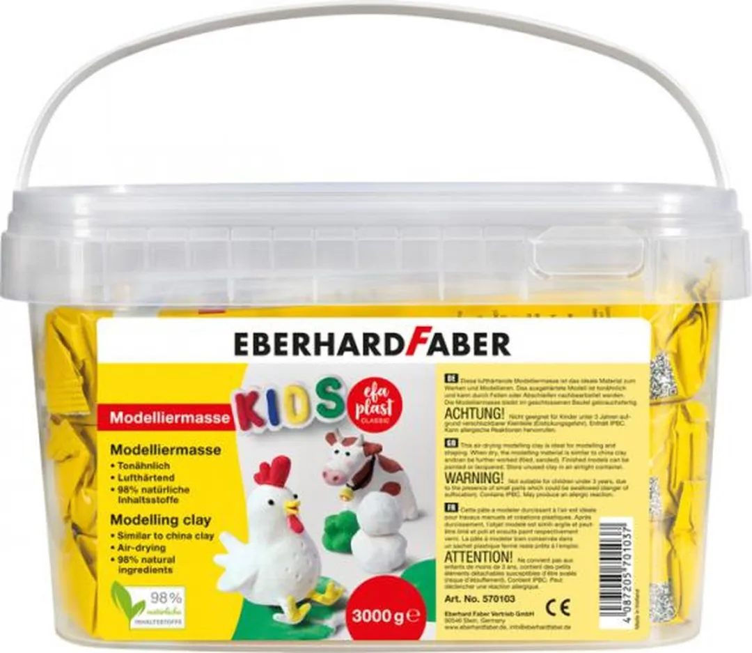 Eberhard Faber Boetseerklei Wit EF-570103
