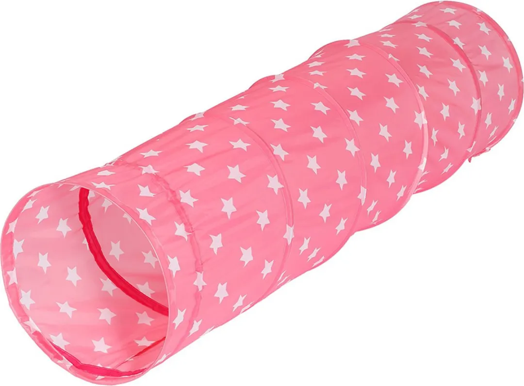 Knorrtoys Speeltunnel Roze/Wit